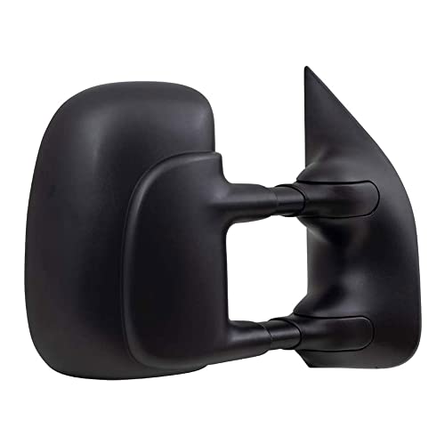 PartsFlow Manual Right Side Door Mirror For 2002-2016 Ford E-350 Super Duty/E-150/E-250/Econoline Van/Econoline/E-150 Club Wagon/E-350 Club Wagon/E-150 Econoline Club Wagon/E-250 Econoline - Image 3