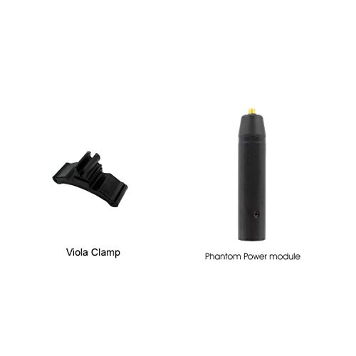 Av-Jefes Pmm19B-Sh4-Va Viola Clip-On Musical Instrument Microphone For Shure Wireless Microphone And Phantom Power Input #TOP3