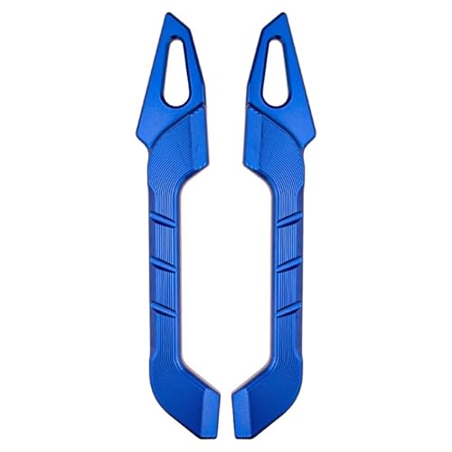 Barres d'appui XMAX 300 en aluminium CNC anodisé or pour passager moto - 5