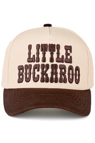 ScarvesMe Kids Girls Boys Cotton Canvas MINI Embroidered Kids Snapback Trucker Hat Baseball Cap