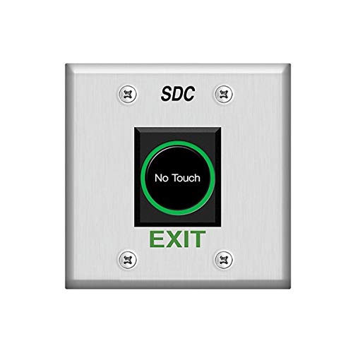SDC 474 Series Infrared No Touch Exit Touchplate, Stainless Steel Finish