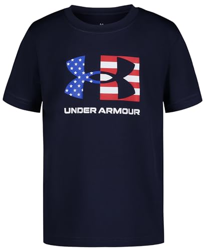 Image of Under Armour Boys' Short Sleeve Graphic T-Shirt, Soft & Comfortable, Outdoor Collection