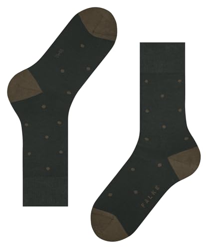Image of FALKE Men's Dot Socks, Breathable, Crew, Casual or Dress, Polka Dots, 1 Pair
