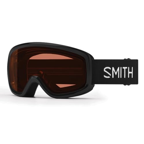 Smith Gafas unisex para deportes de nieve, marco negro, lente RC36