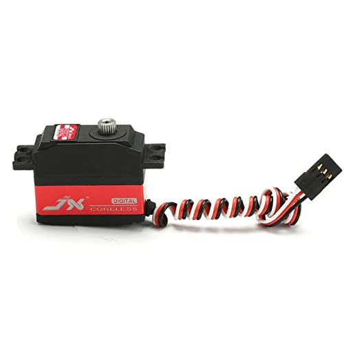 Miniatura 2 de Servo JX Servo PDI-2506MG 0.88oz de engranaje de metal digital sin núcleo servo para 12428 RC Car 450 500 helicóptero avión de ala fija
