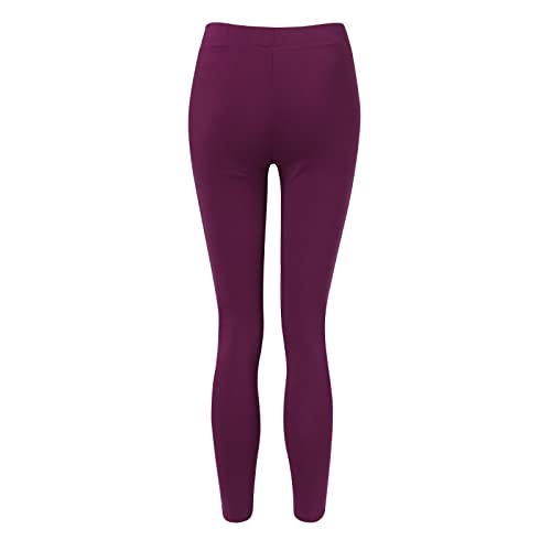 LULER Grote, meerkleurige, modieuze, casual, smal zittende, eenkleurige, elastische damesbroek met zakken, broek voor dames, breed zwart - Afbeelding 5