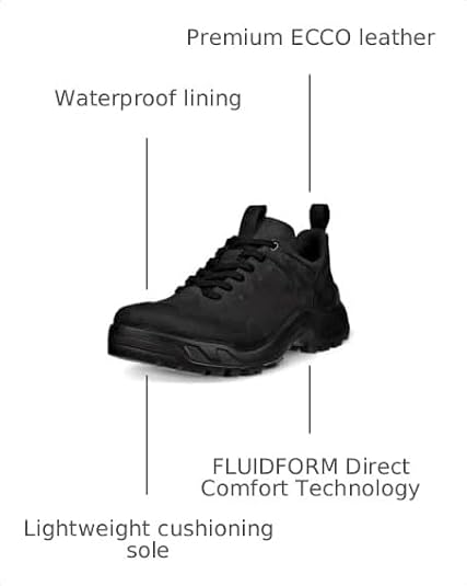 ECCO Men's Offroad Waterproof Lace Up Shoes