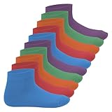 Footstar EVERYDAY! 10 Paar Kinder Quarter Socken - Bold 31-34