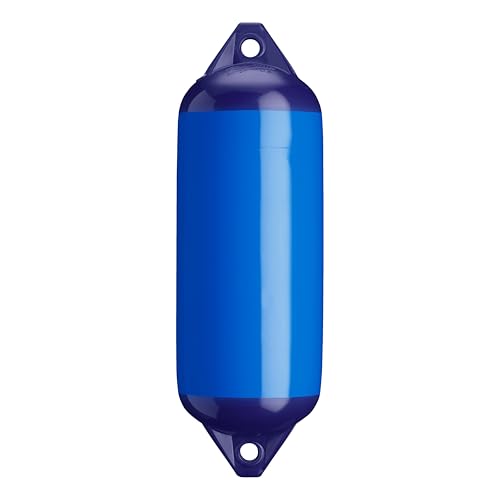 Polyform F-Series Boat Fender F-2 Standard Blue Ropehold - Blue