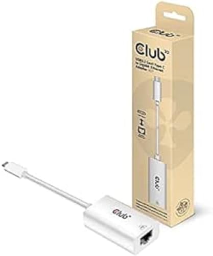 Plus de Wi-Fi lent grâce à l'adaptateur USB 3.2 Type C RJ-45 Gigabit LAN Club3D
