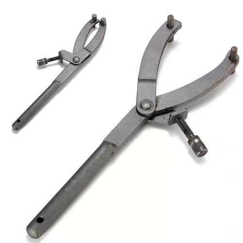 ANBOO Clé d'embrayage du Volant Universelle, Outil Clé à Volant de Type Y, Outil de Maintien D'embrayage, Clé de Poulie de Moto pour Pocket Bike Moto...