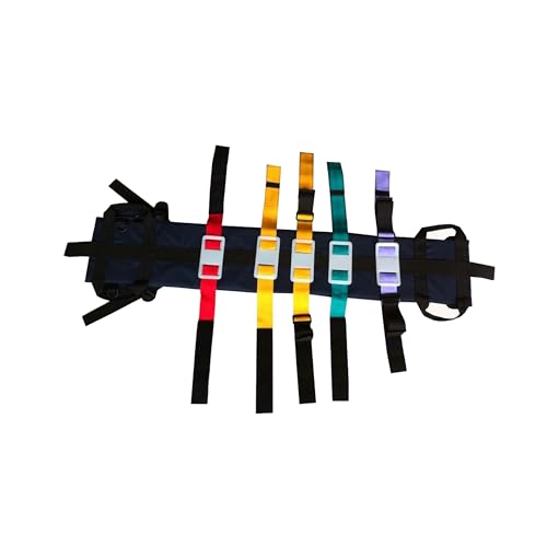 LINE2design EMS Pediatric Spinal Immobilization Board - Medical Stretcher Pedi-Board Head Harness System EMS Supplies - MRI Compatible with Heavy Duty Nylon Cover -  68030