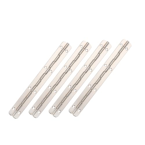 OUNONA Piano Hinge Joints for Jewelry Box Metal Hinges Easy Installation Decorative