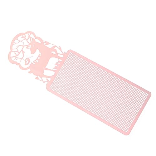 HAPINARY Mesh Canvas Sheets Cross-Stitch Metal Mesh DIY Bookmark Craft Knit Crochet Projects
