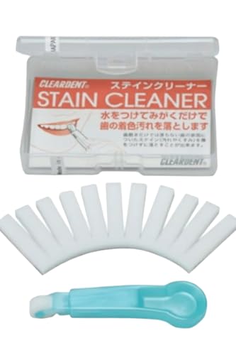 [お徳用]歯の着色汚れクリーナー ステインクリーナーつけかえ式(本体1個、替え10個)×5セット