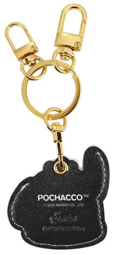 Image of Sonix x Sanrio Character Keychain Case Compatible with Apple AirTag | Protective AirTag Cover Keychain | Pochacco