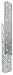 Produktbild Alberts 846923 Sparren-Pfettenanker | links | sendzimirverzinkt | 32 x 32 x 210 mm | 25er Set