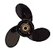 Mercury Black Max 3-Blade Aluminum Propeller, 10.375