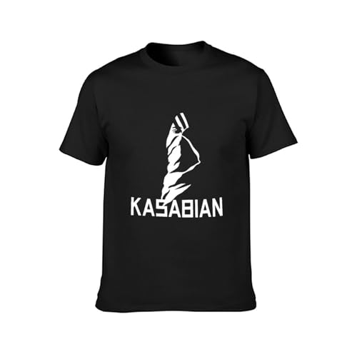 Photo de Kasabian Ultra Face O-Neck 100% Cotton Short Sleeve Unisex T-Shirt L