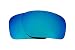 SEEK Replacement Lenses Compatible with OAKLEY Triggerman Polarized Blue Mirror