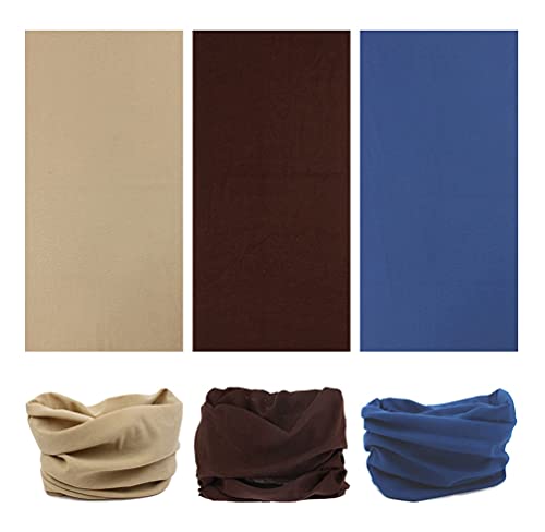 Image of VANCROWN Headband Neck Gaiter Head Wrap Headwear Face Mask Magic Scarf Bandana for Men and Women