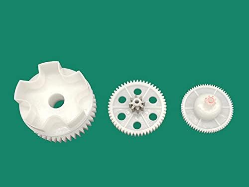 WSJ 390 Full Set of Motor Gear Box Large Gear Middle Gear Small Gear for Kids Ride On Car, 390 Gearbox Accessory Children Electric Ride on Toys Replacement Parts