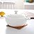 FENNVV White Soup Tureen with Lid, Ceramic Double Handle Soup Serving Bowl with Ladle White Porcelain Round Tureen Bowls for Restaurant Home Kitchen Decoration,2.2L