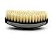 New BRED Medium LIMITED EDITION 360 Sport Wave Caesar 2.0 Mixed Boar Bristle Hairbrush - Curved Bristles, Non-Slip Grip, Waterproof, Matte Black Indestructible Body - The Ultimate 360 Wave Brush