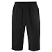 Slazenger Herren SL Woven 3/4 Trainingshose Shorts Schwarz XL