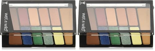 Image of wet n wild Color Icon Eyeshadow Makeup Palette 10 Pan, Stop Playing Safe (Pack of 2)