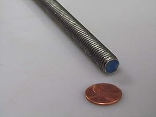 18-8 Stainless Steel Fully Threaded Round Rod, 7/16