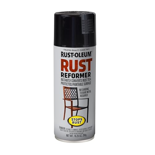 Rust-Oleum 215215 Stops Rust Rust Reformer Spray 10.25 oz Black