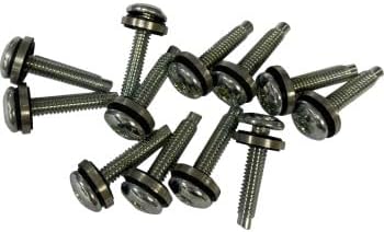 Generic Fuel Pump Top Plate Hardware Screw Kit for Harley 2004-2017 Dyna replaces OEM# 1331 Torx - Button-Head with Seal Washer - 3/4"" - 12 Pack, 1331AFTM
