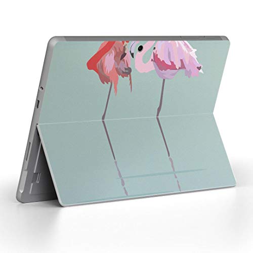 Surface Go 3 / Surface Go 2 Surface Go 全世代対応 専用スキンシール サーフェス go igsticker シール スキン 保護 フィルム ステッカー アクセサリー 011652 フラミンゴ 水辺 動物