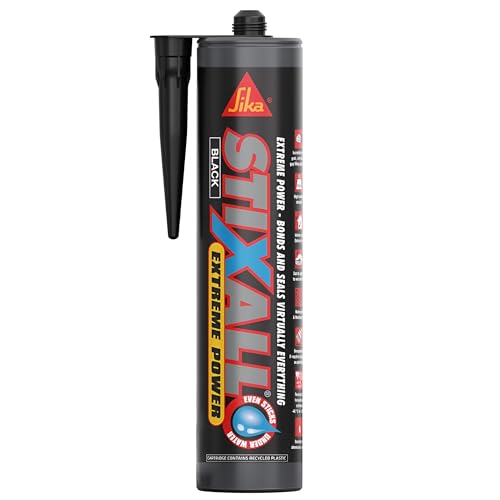 Sika Stixall – Extreme Power Sealant And Adhesive – Waterproof – Black – 290ml