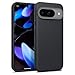 Produktbild Caseology Nano Pop für Google Pixel 9 / Google Pixel 9 Pro Hülle, [Weiches und staubfreies Material] [Fallschutz in Militärqualität] Seitengriffmuster Hülle für Pixel 9 / Pixel 9 Pro  Schwarz Sesam