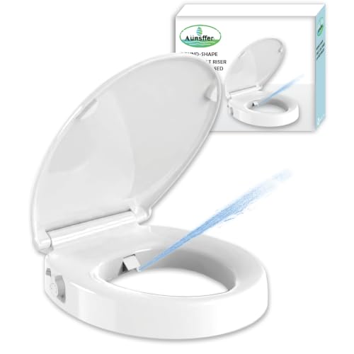 Bidet Seat Riser Round 2.91