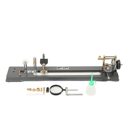 Manual Yarn Twist Tester Counter Fiber Textile Testing Machine Yarn Twist Testing/untwisting Machine/Textile Instruments and Equipment for Production Line Inspection, 0-11.8"