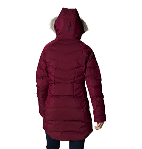 Columbia Jaqueta feminina Lay D Down II mid, brilho marionberry, pequena