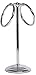 Deluxe Chrome-plated Steel Hand Towel Holder Stand