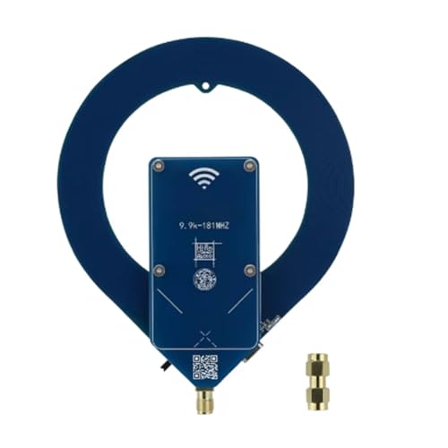 Antenne de cadre portable 10 kHz-180 MHz pour écouter l'aviation en plein air ou voyage