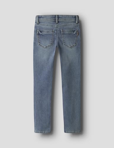 NAME IT Jungen Nkmsilas Xslim Jeans 2002-Tx Noos, Vintage Medium Blue Denim, 134 EU