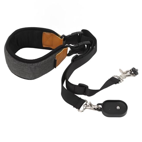 Image of Jiawu Stabilizer Shoulder Strap, CNC Aluminum Alloy Base Triangle Support Weight Reducing Shoulder Strap, Aluminum Alloy Camera with Adjustable Padded Comfort for RS 3 RS 4