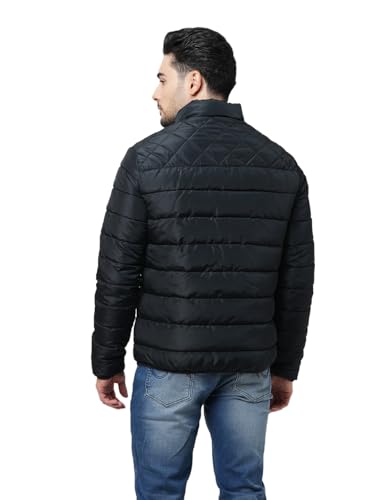 Image of JACK & JONES Men's Polyester Standard Length A-Line Coat