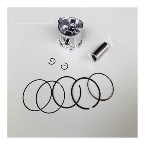 Jeu de joints d'anneau piston 57.4mm pour cyclomoteur 150cc GY6 157QMJ 1P57QMJ