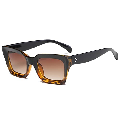 Lunettes de soleil carrées vintage femme protègent vos yeux de la luminosité en voyage UV400