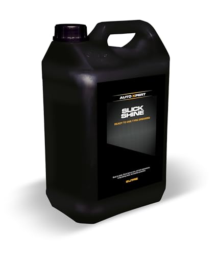 Star Brite Auto Xpert Slick Shine Premium Tyre Dressing Long Lasting Wet-Look Finish Protects Against Water and Dust Easy to Apply All Weather Tyre Protection. (5 Litre)