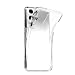 iCoverCase for Samsung Galaxy S21 Ultra Clear Case with S Pen Holder, Flexible Soft TPU (S-Pen Not Included) Transparent Full Protective Case (Clear)