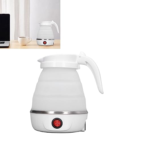 Tetera eléctrica plegable DAUZ 400W para viaje blanco miniatura 2
