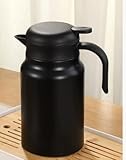 Thermoskanne Edelstahl 1,5L Doppelwandige Vakuumisolierung Isolierkanne...